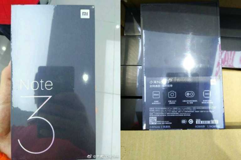 Rò rỉ hình ảnh hộp của Xiaomi Mi Note 3, chạy Snapdragon 660 và có đến 6GB RAM