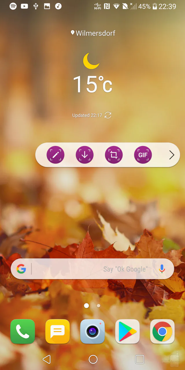 Floating Bar trên LG V30 là gì và nó làm được những gì?