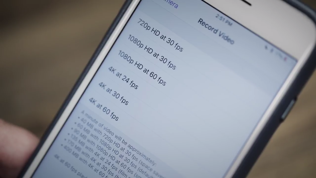 Chuẩn video HEVC mới trên iOS 11 giúp tiết kiệm tới 50% dung lượng