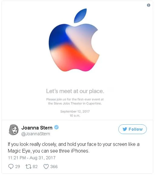 Thư mời sự kiện của Apple tiết lộ nhiều bí mật của iPhone 8?
