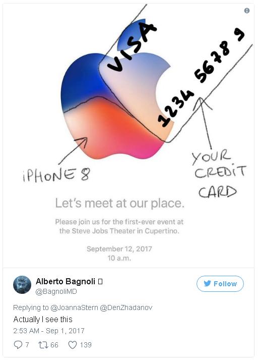 Thư mời sự kiện của Apple tiết lộ nhiều bí mật của iPhone 8?