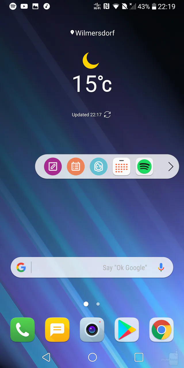 Floating Bar trên LG V30 là gì và nó làm được những gì?