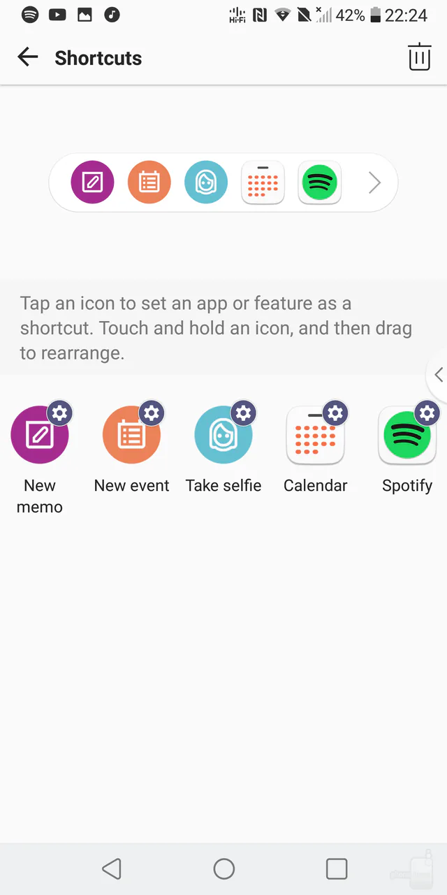 Floating Bar trên LG V30 là gì và nó làm được những gì?
