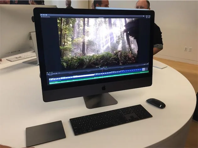 Apple đưa iMac Pro bản thử nghiệm đến sự kiện Final Cut Pro X Creative Summit