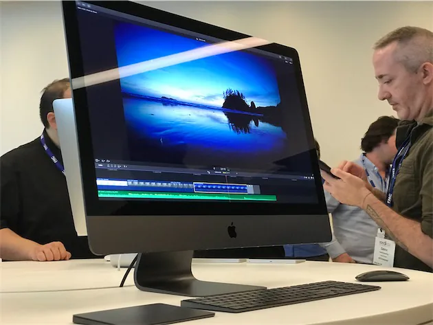 Apple đưa iMac Pro bản thử nghiệm đến sự kiện Final Cut Pro X Creative Summit