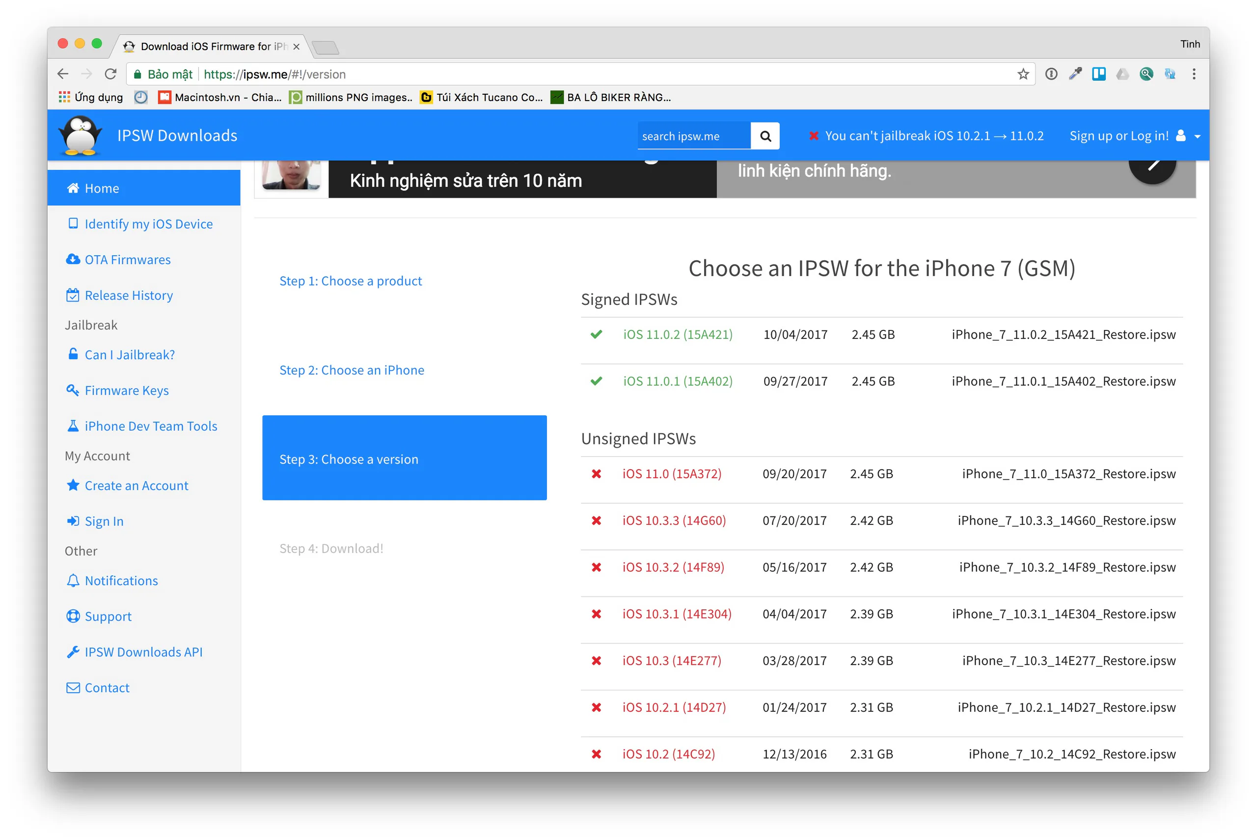 Apple chính thức khoá sign iOS 10.3.3 và iOS 11, chỉ có iPhone 6s là ngoại lệ