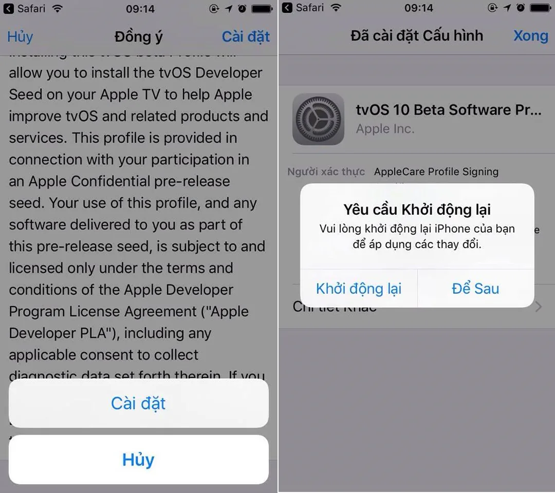 Cách xoá thông báo cập nhật iOS mới