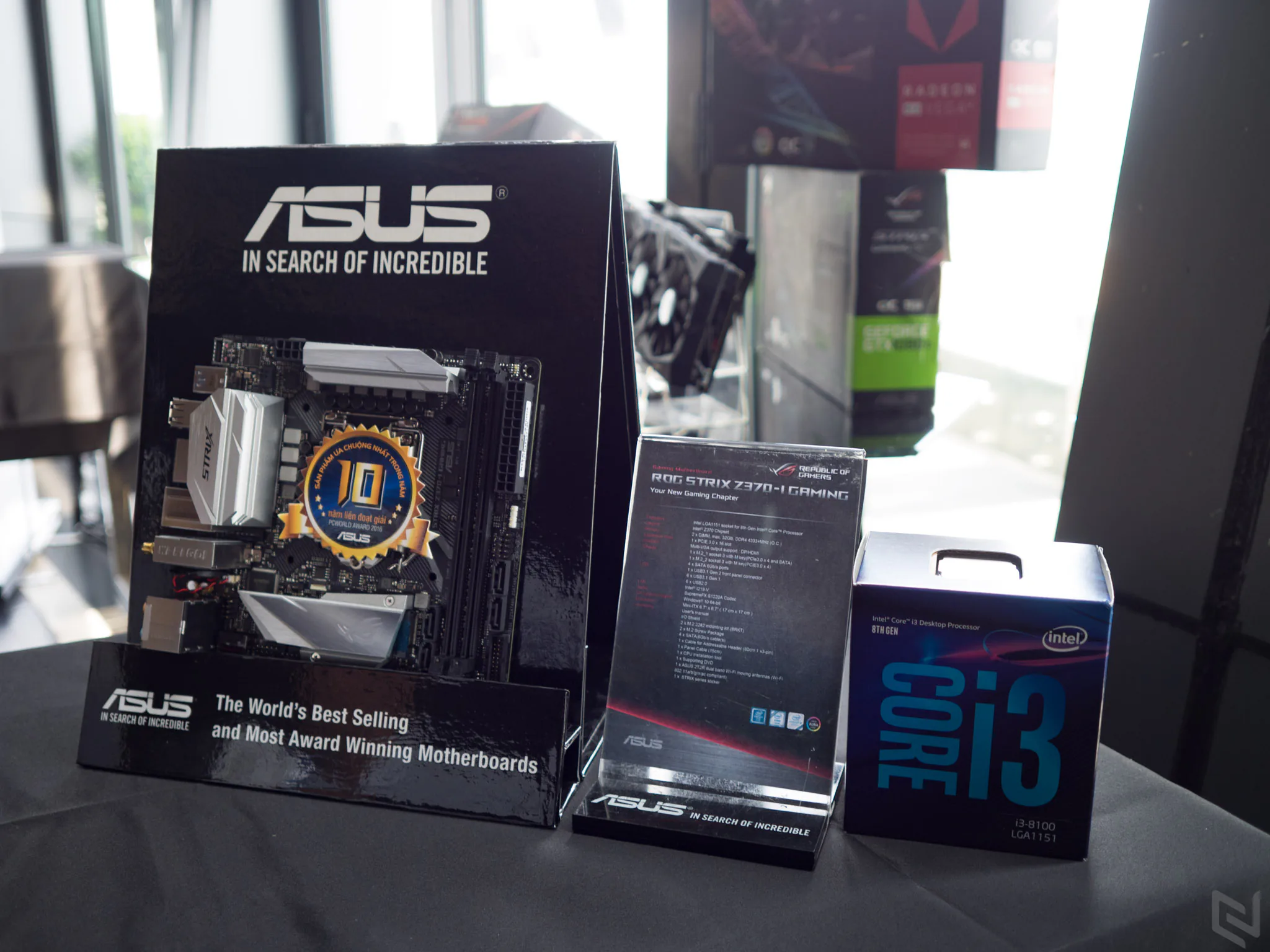 ASUS ROG ra mắt dòng bo mạch chủ ROG Maximus X và ROG Strix Z370 Series