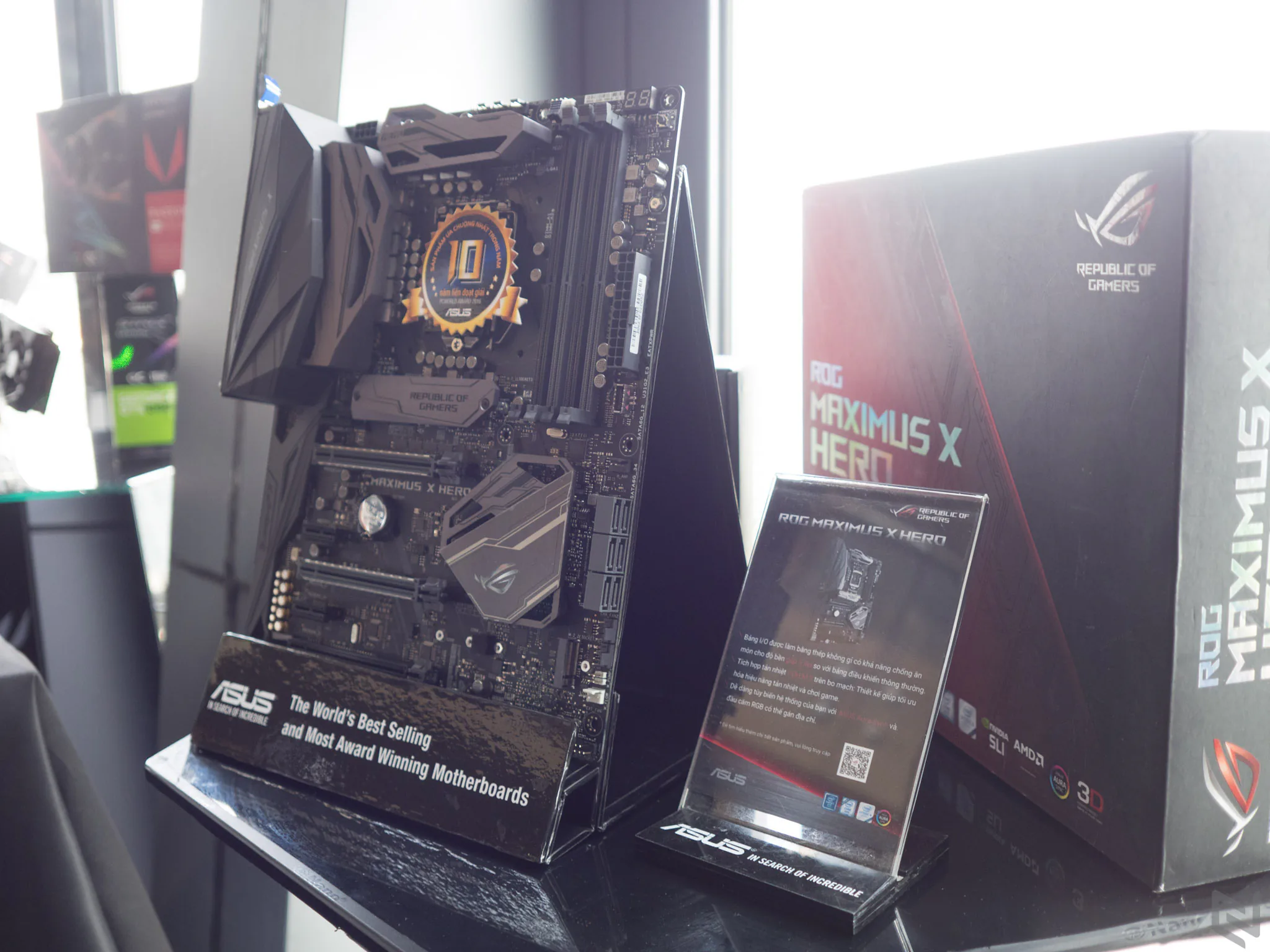 ASUS ROG ra mắt dòng bo mạch chủ ROG Maximus X và ROG Strix Z370 Series