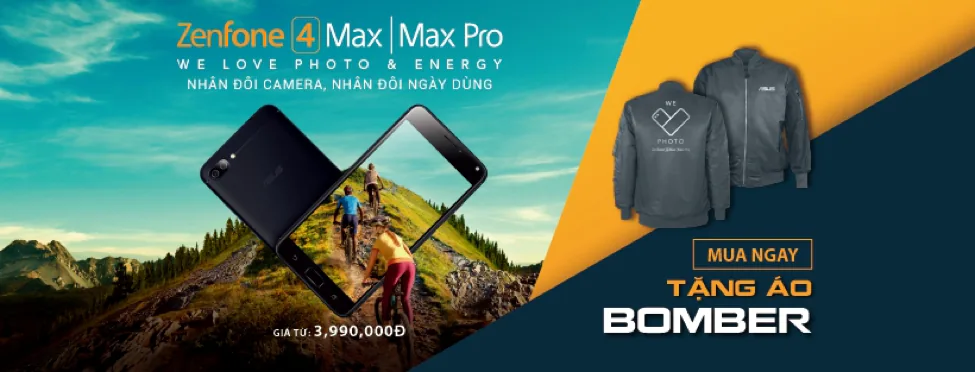 ASUS ra mắt ZenFone 4 Max: pin 4 ngày dùng, camera kép với giá chỉ 3.99 triệu đồng