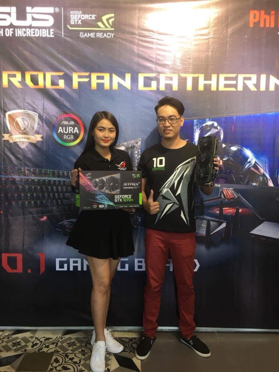 Offline ASUS & NVIDIA Gamer Gathering Day giới thiệu VGA ROG Strix 1070Ti