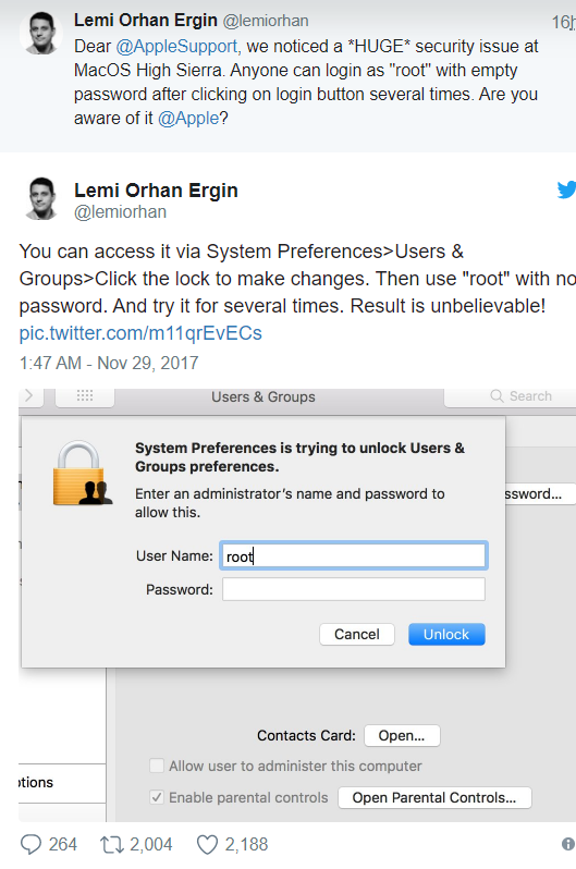 Chưa bao giờ có thể truy cập quyền admin trên macOS dễ như bây giờ