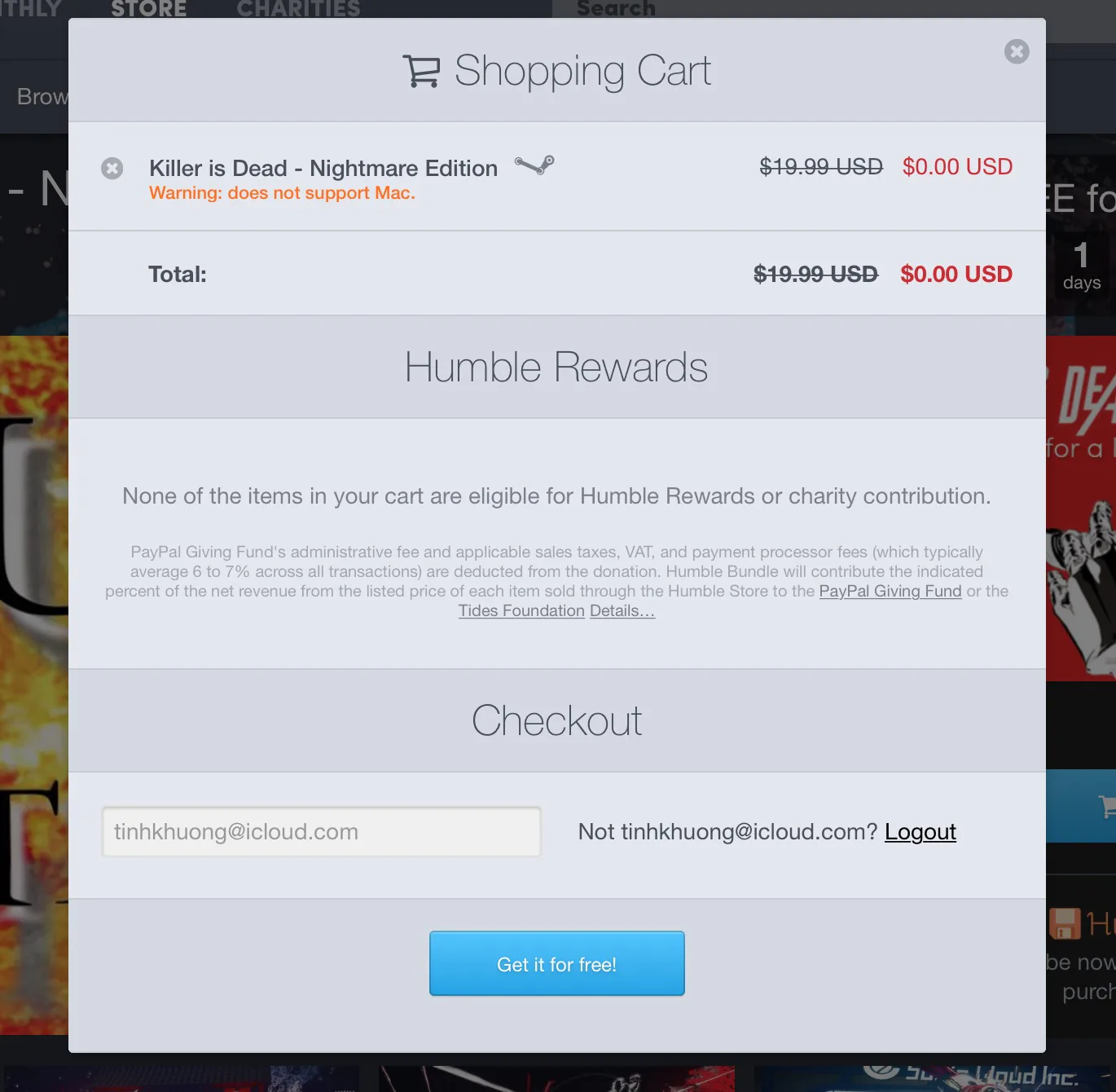 Humble Bundle tặng game Killer is Dead - Nightmare Edition