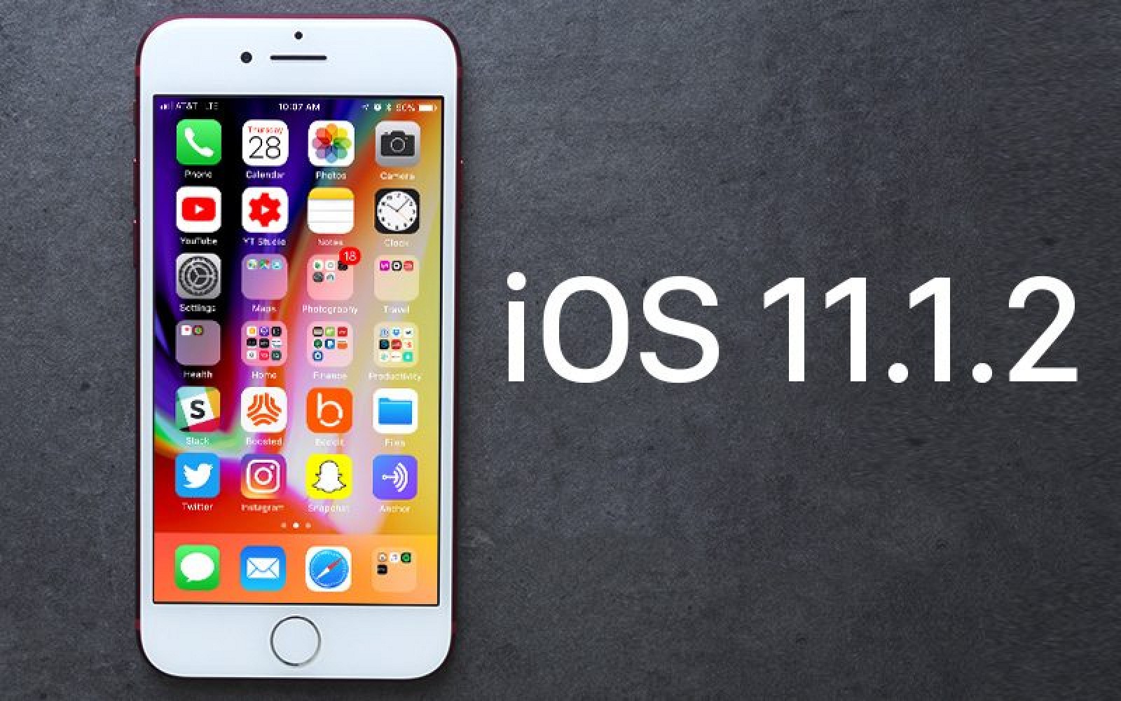 Apple phát hành bản cập nhật iOS 11.1.2, sửa một số lỗi trên iPhone X