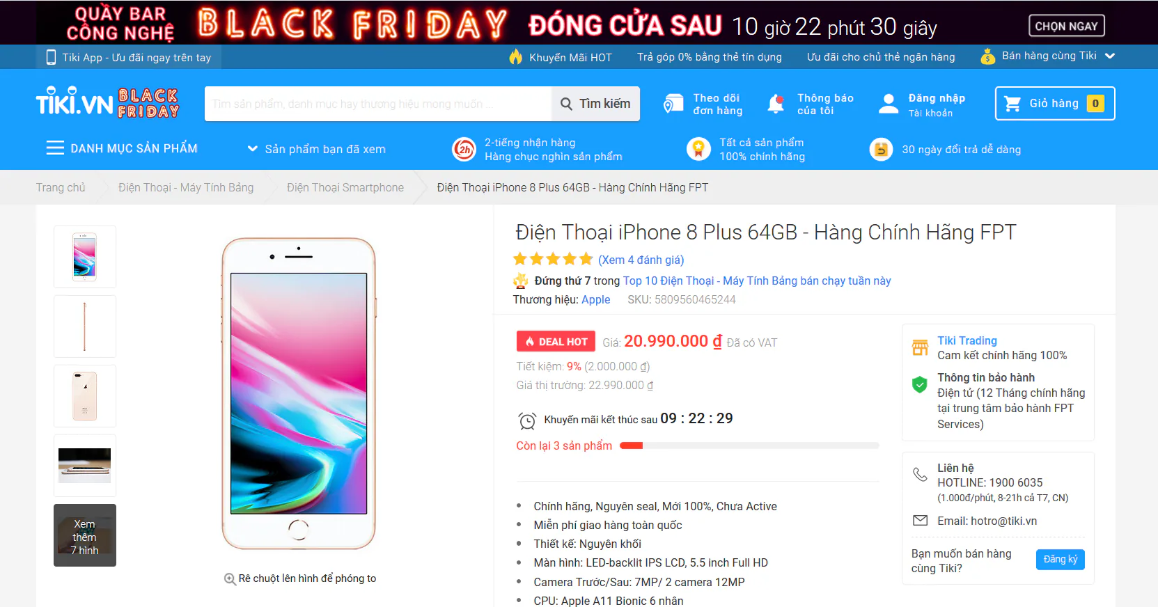 Tổng hợp tin tức khuyến mãi dịp Black Friday