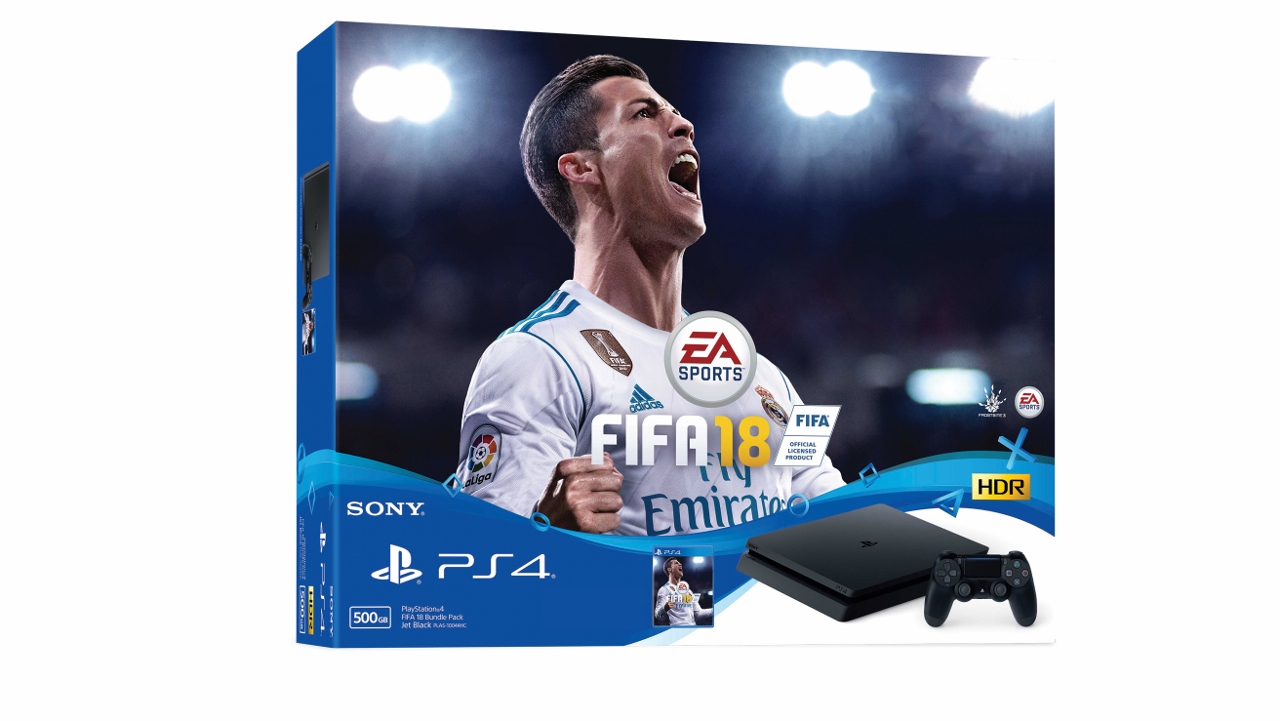 Sony ra mắt FIFA18 BUNDLE cho máy chơi game PS4 (500GB) và PS4 Pro