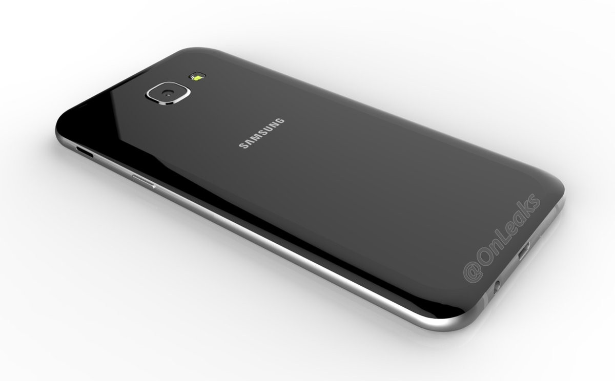Galaxy A8 (2018) lộ diện mặt trước với màn hình vô cực và camera selfie kép