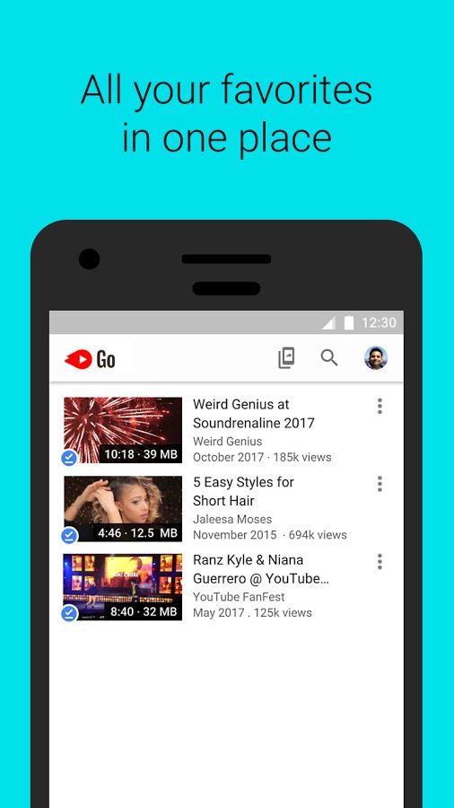 YouTube Go đã được phát hành chính thức trên Google Play Store