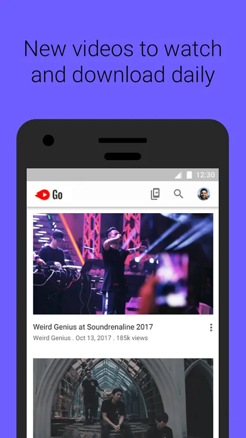 YouTube Go đã được phát hành chính thức trên Google Play Store