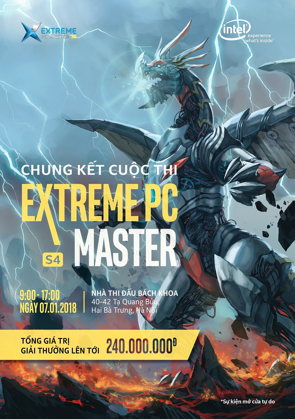 5 lý do không thể bỏ lỡ sự kiện Extreme PC Master mùa 4 tại Hà Nội