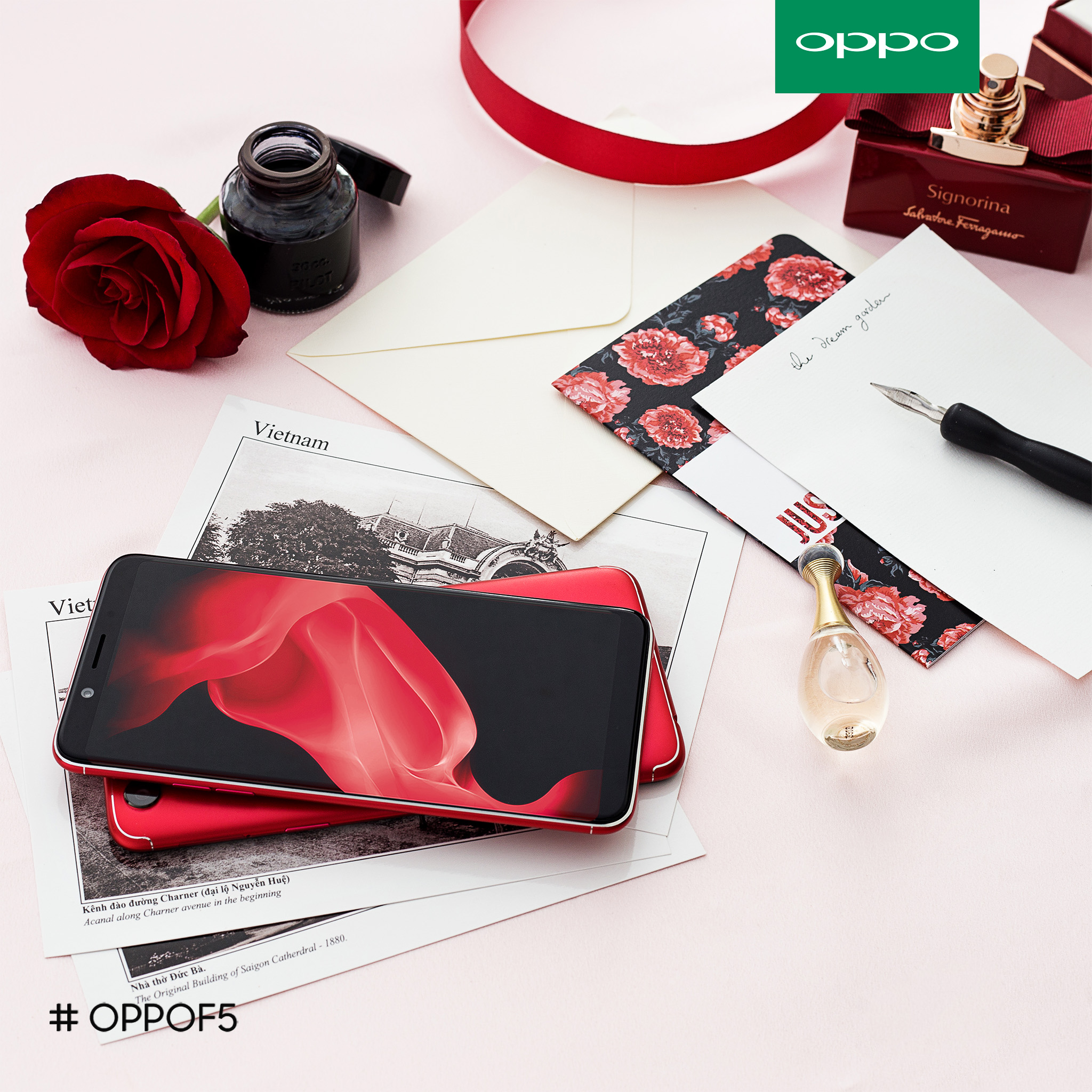 OPPO ra mắt bản F5 6GB màu RED, sắc màu mới cho mùa lễ hội