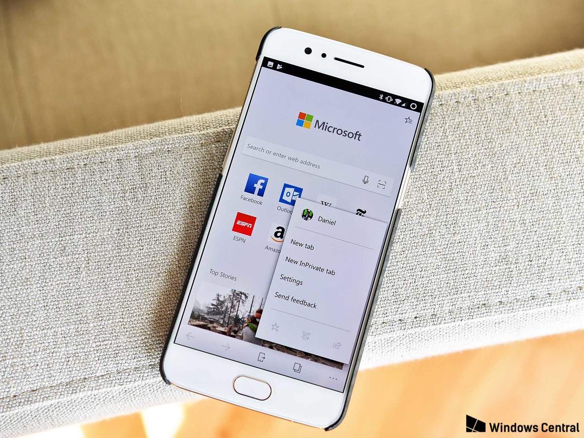 Edge của Microsoft đã đạt hơn 1 triệu lượt tải trên Android