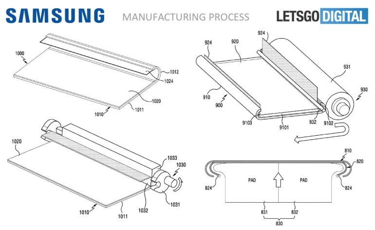 Samsung đệ đơn bằng sáng chế cho màn hình cong bo tròn hai cạnh