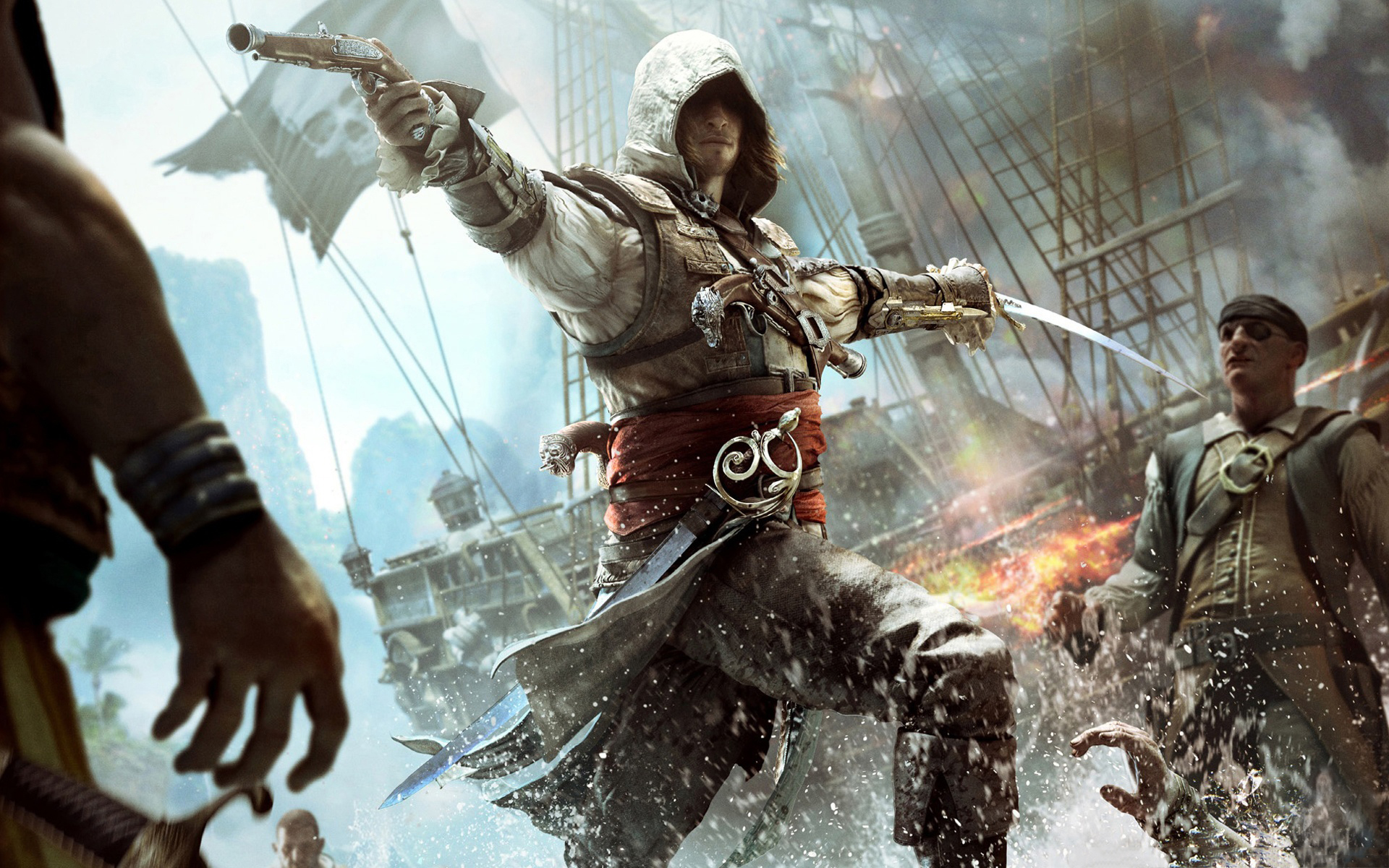 Ubisoft tặng miễn phí Assassin's Creed IV & World in Conflict
