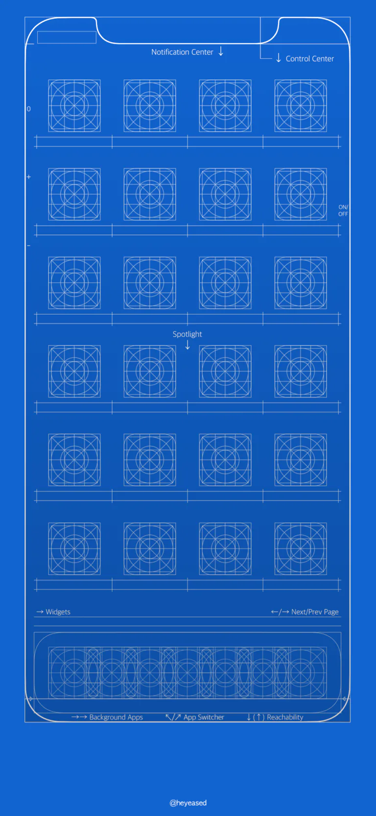 Wallpapers đẹp cho iDevice: Ảnh nền bản vẽ thiết kế iOS 11