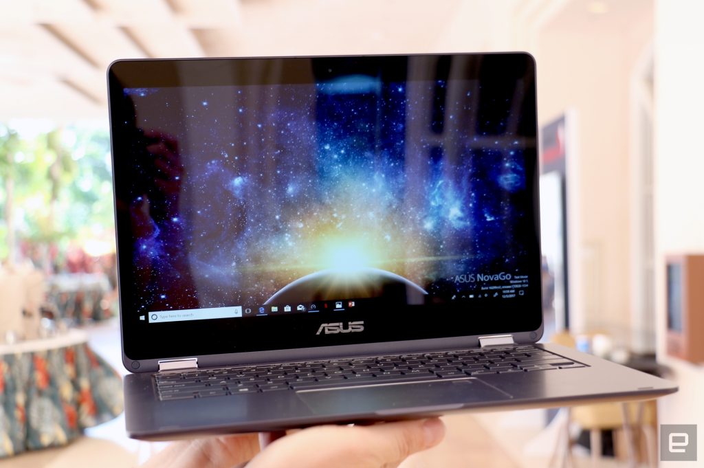 ASUS công bố laptop NovaGo chạy chip xử lý Qualcomm, kết nối Gigabit LTE, pin 22 tiếng