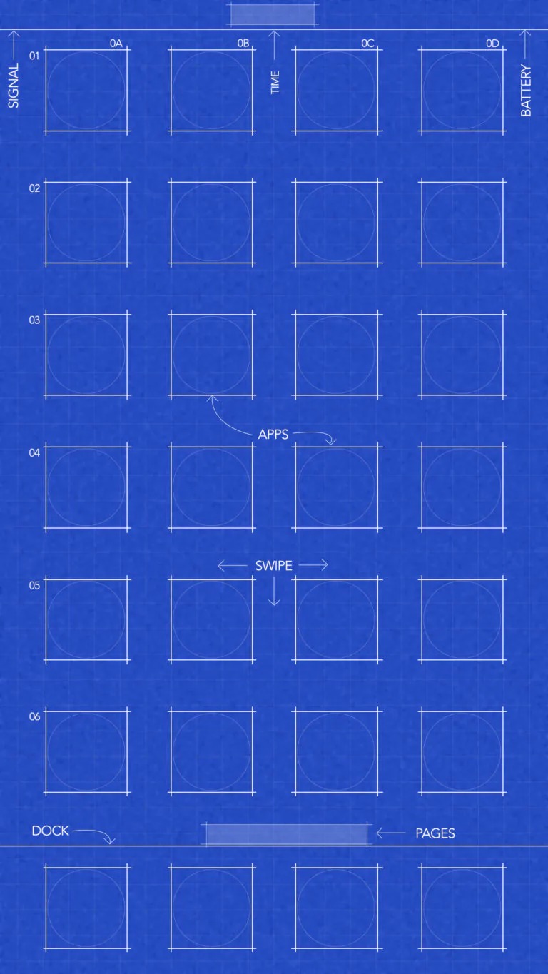 Wallpapers đẹp cho iDevice: Ảnh nền bản vẽ thiết kế iOS 11