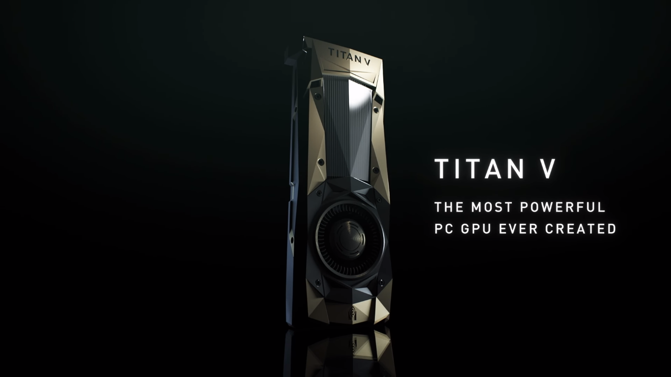 Nvidia công bố Titan V, chiếc card đồ họa mạnh nhất từ trước tới nay với giá bán gần 3000 USD