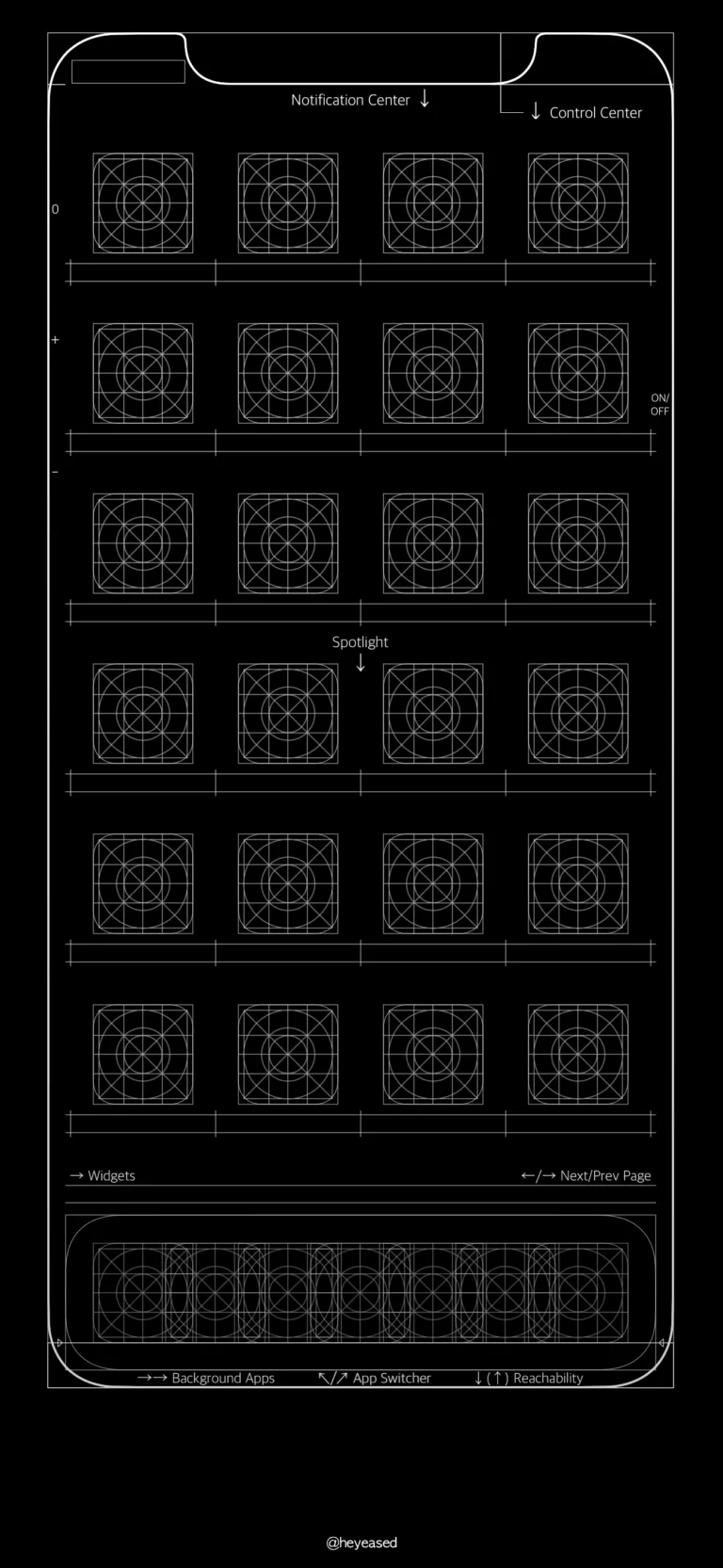 Wallpapers đẹp cho iDevice: Ảnh nền bản vẽ thiết kế iOS 11