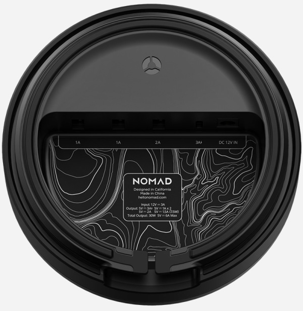 Nomad Wireless Hub: sạc không dây tích hợp đến 4 cổng sạc USB