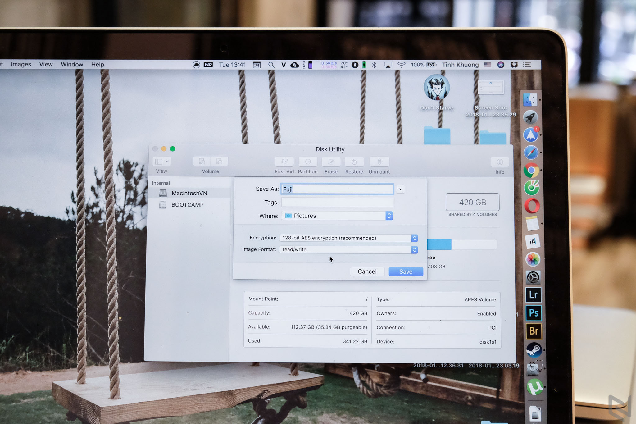 Làm quen Mac – cách đặt mật khẩu cho thư mục trên Mac