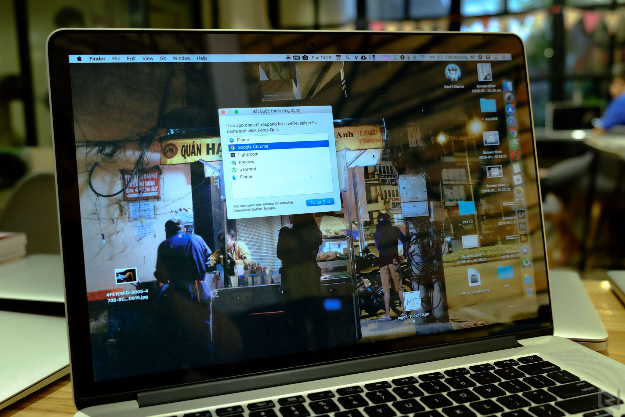 Làm quen với Mac – Cách tắt các phần mềm, ứng dụng bị treo trên macOS