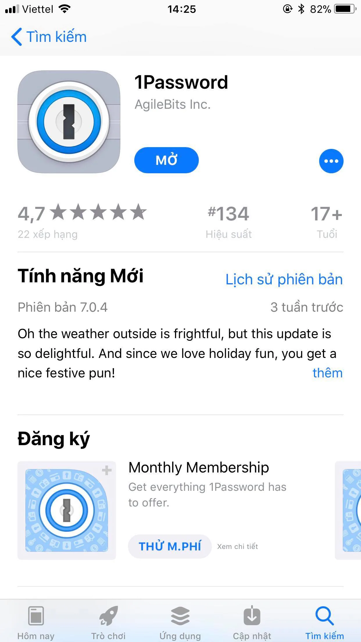 Apple đưa thêm mục "dùng thử miễn phí" vào App Store