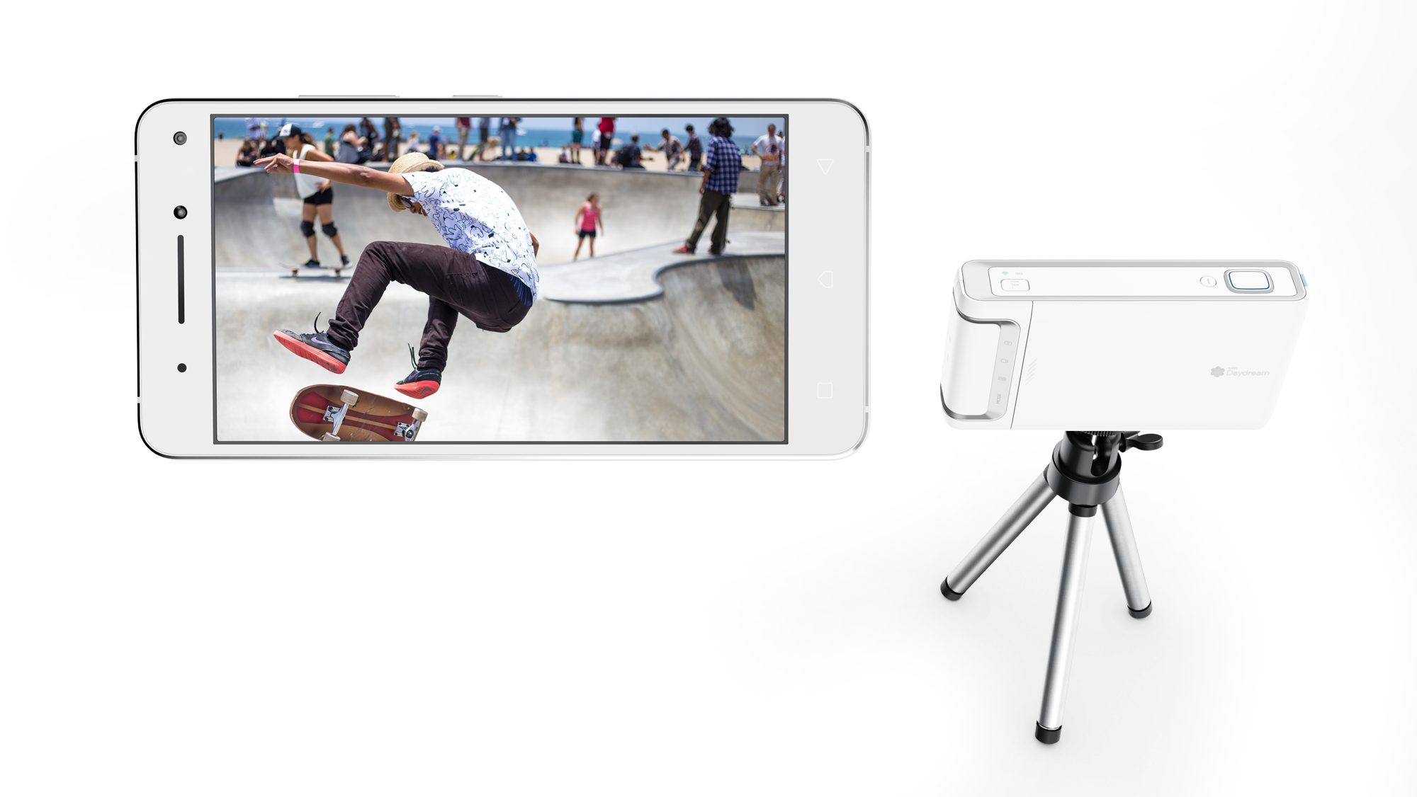 Lenovo Mirage Camera with Daydream - cho phép mọi người chia sẻ nội dung thực tại ảo của mình