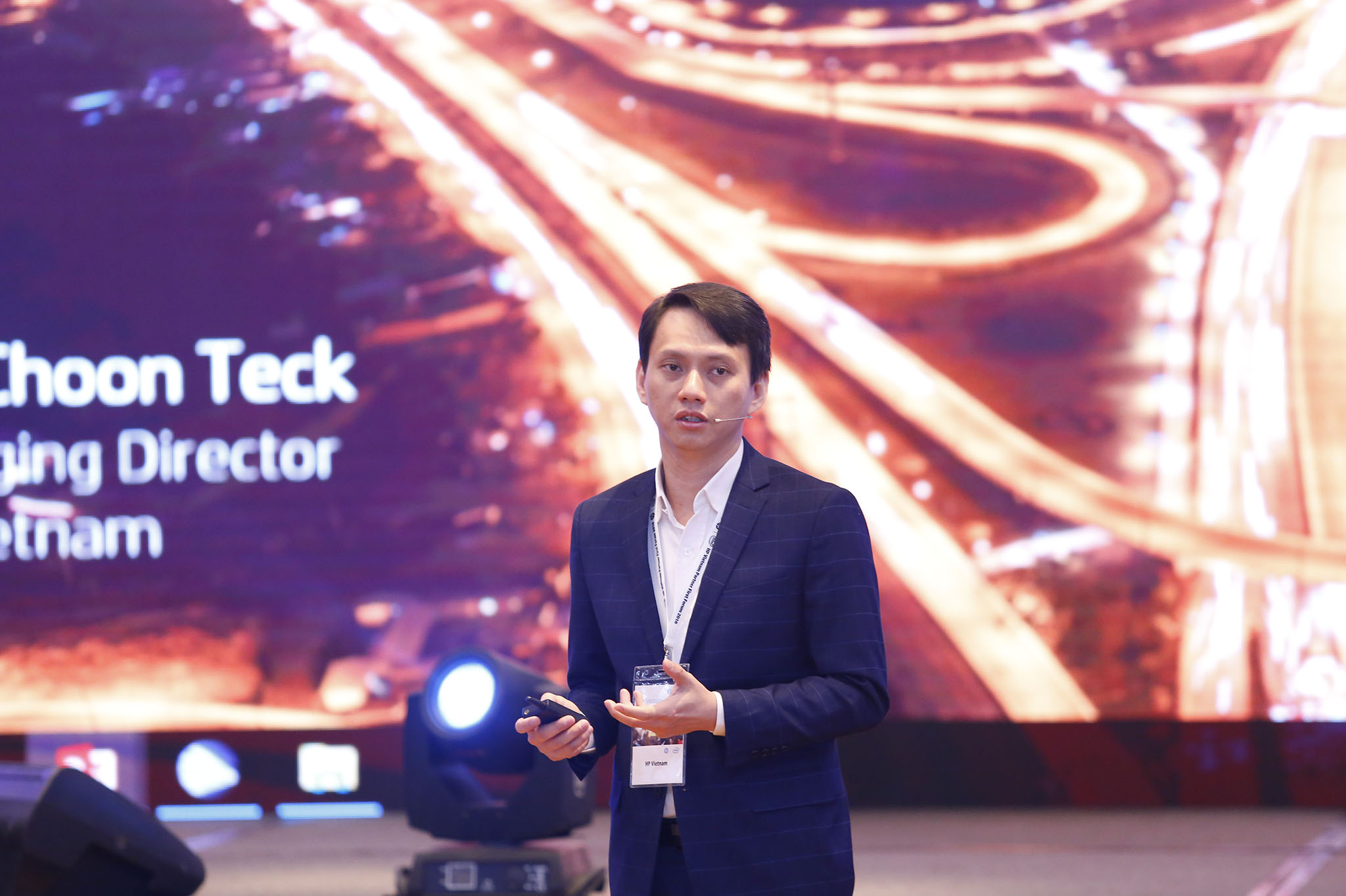 HP Việt Nam giới thiệu tổng giám đốc mới Lim Choon Teck tại Diễn đàn Đối tác Chiến lược HP Việt Nam 2018
