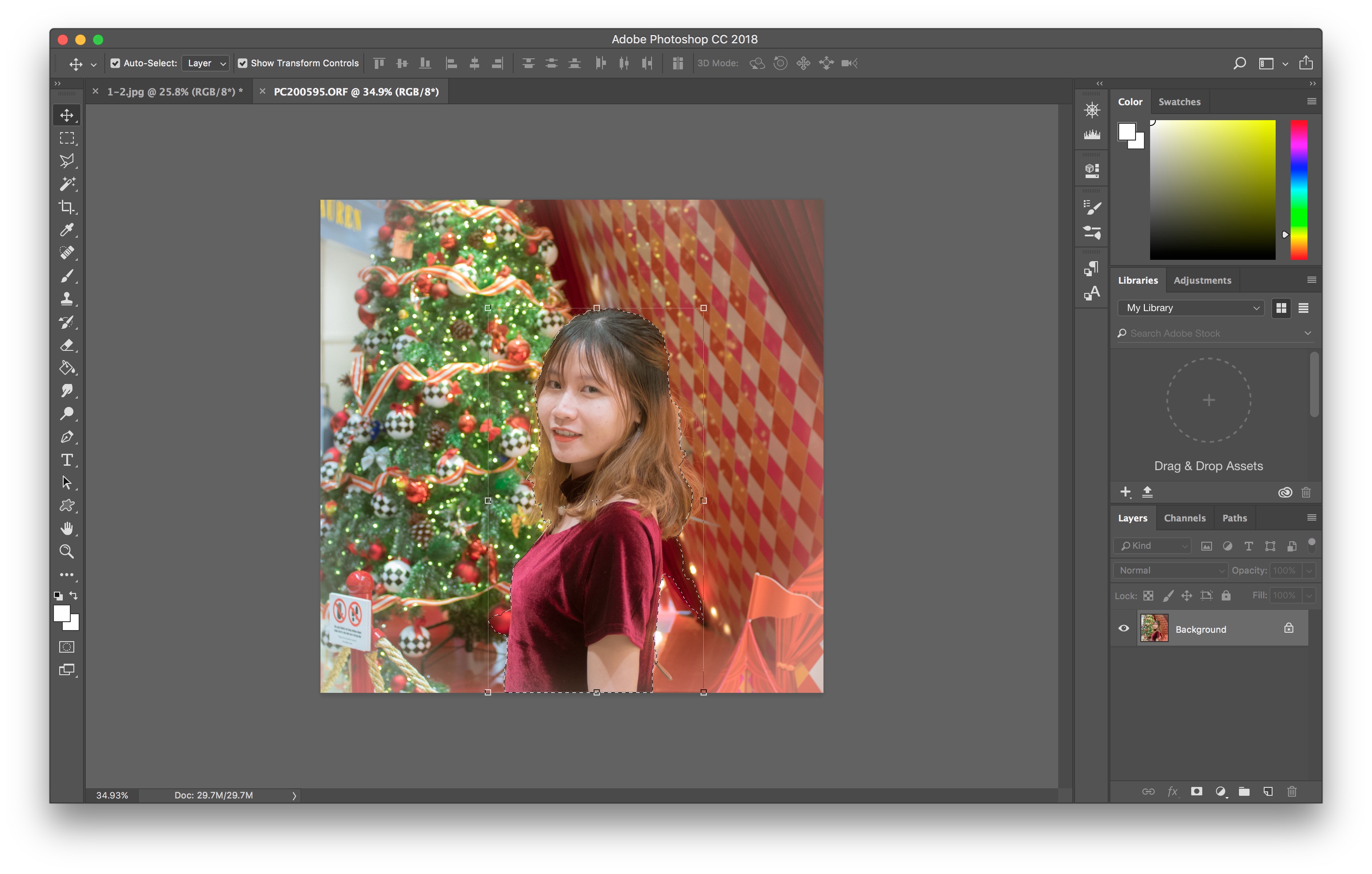 Thử nghiệm và hướng dẫn tách phông nền bằng Select Subject mới trên Photoshop