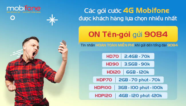 Tổng hợp các gói cước 4G của các nhà mạng tại Việt Nam hiện nay