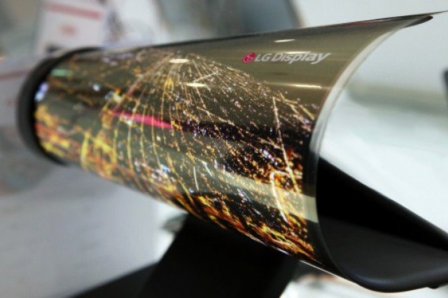 LG Display ra mắt màn hình TV 65 inch có thể cuộn tròn