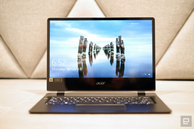 Ảnh trên tay phiên bản nâng cấp Acer Swift 7, vẫn là chiếc laptop mỏng nhất thế giới