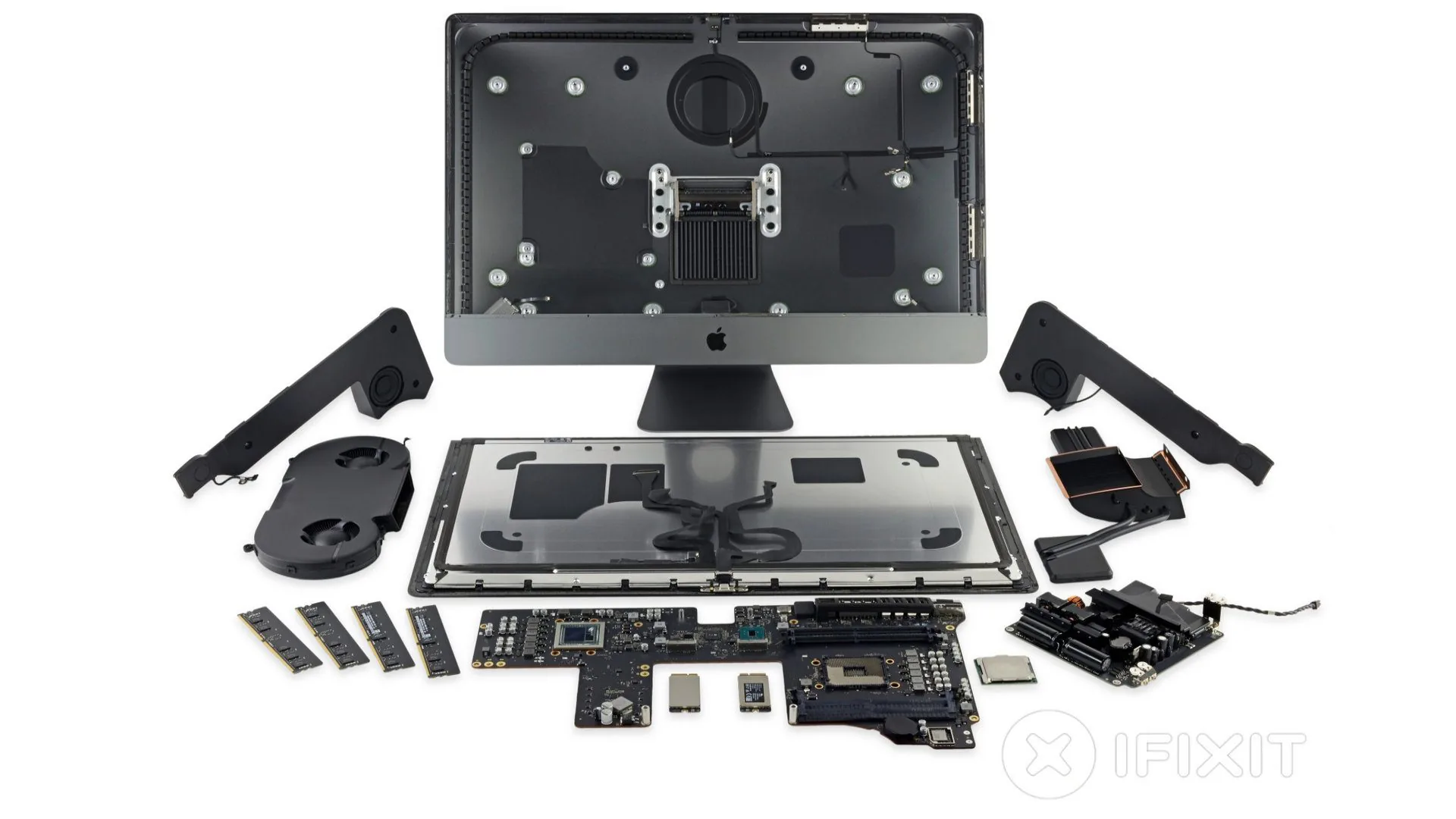 iFixit mổ xẻ chi tiết bên trong chiếc iMac Pro all-in-one mạnh mẽ
