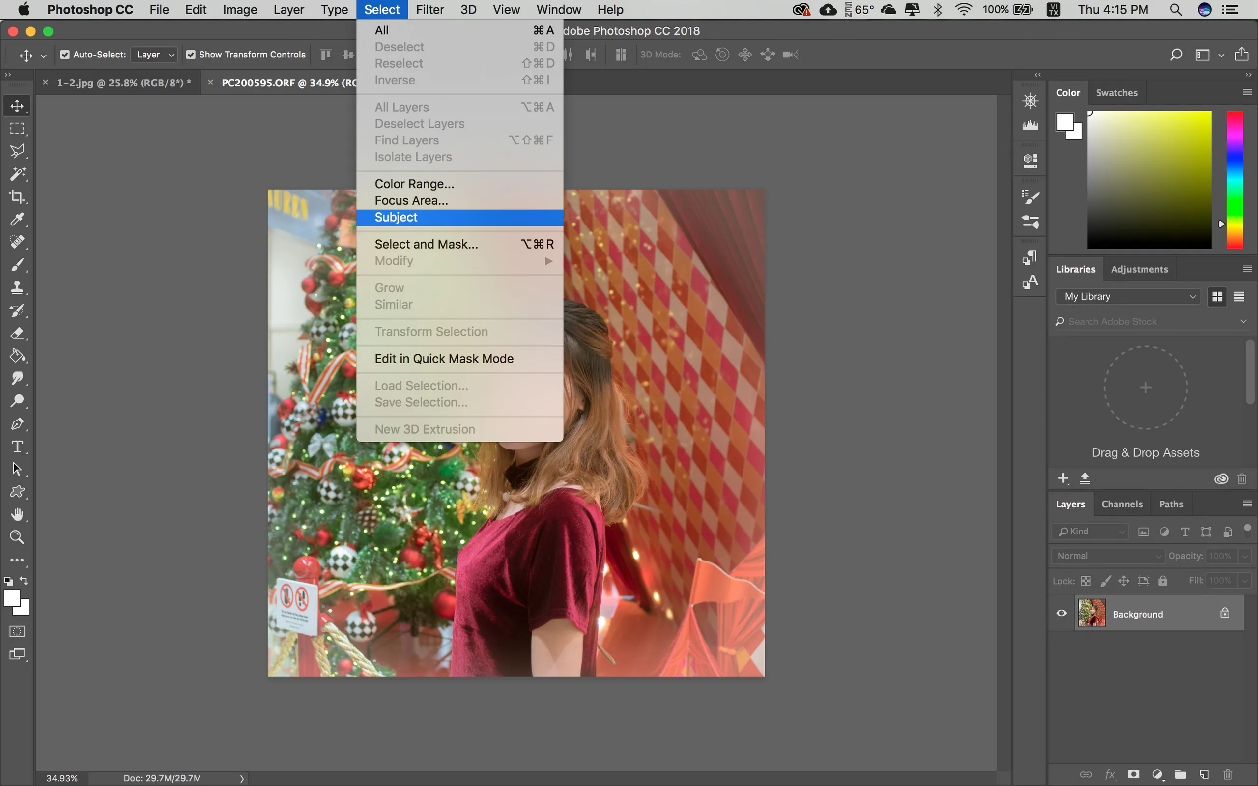 Thử nghiệm và hướng dẫn tách phông nền bằng Select Subject mới trên Photoshop