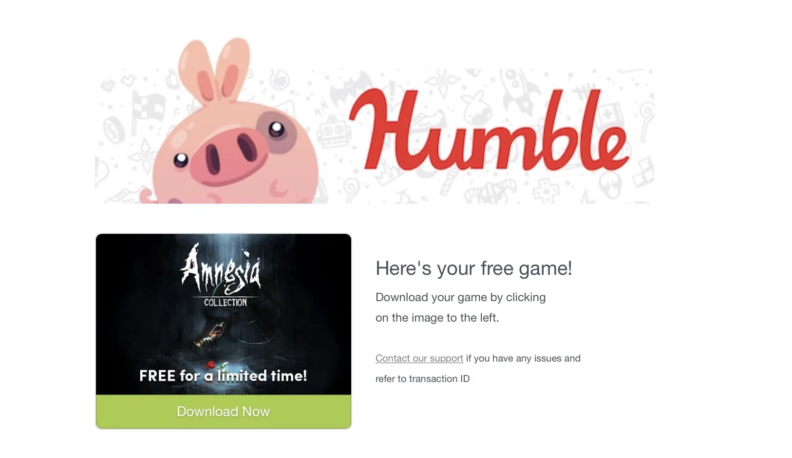 Tựa game Amnesia Collection trị giá $35 đang được tặng miễn phí trên Humble Bundle