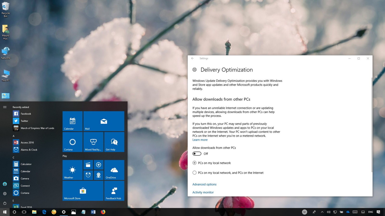 Thủ thuật Windows – Tắt tính năng tự động tải  các bản cập nhật trên Windows 10