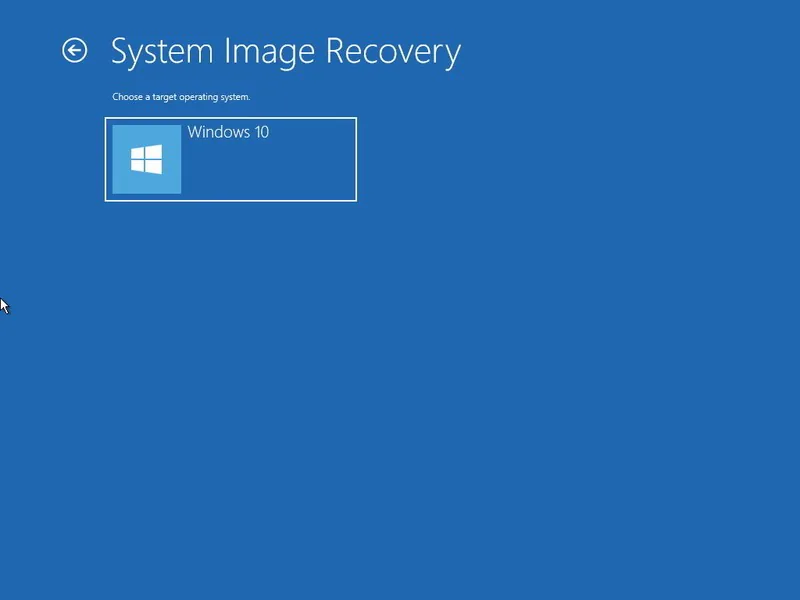 Hướng dẫn tạo bản sao lưu toàn bộ hệ thống Windows 10