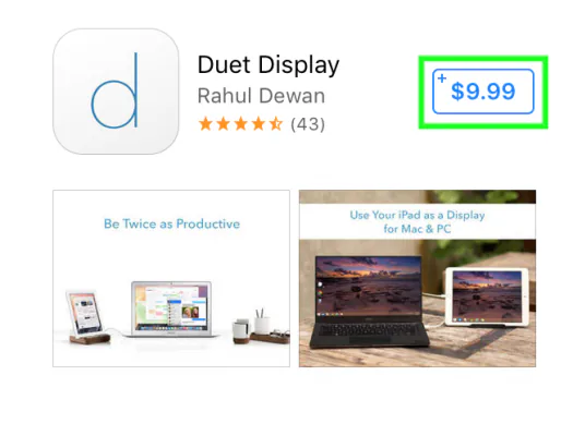 Thủ thuật iOS - Dùng iPad làm màn hình thứ hai cho máy tính
