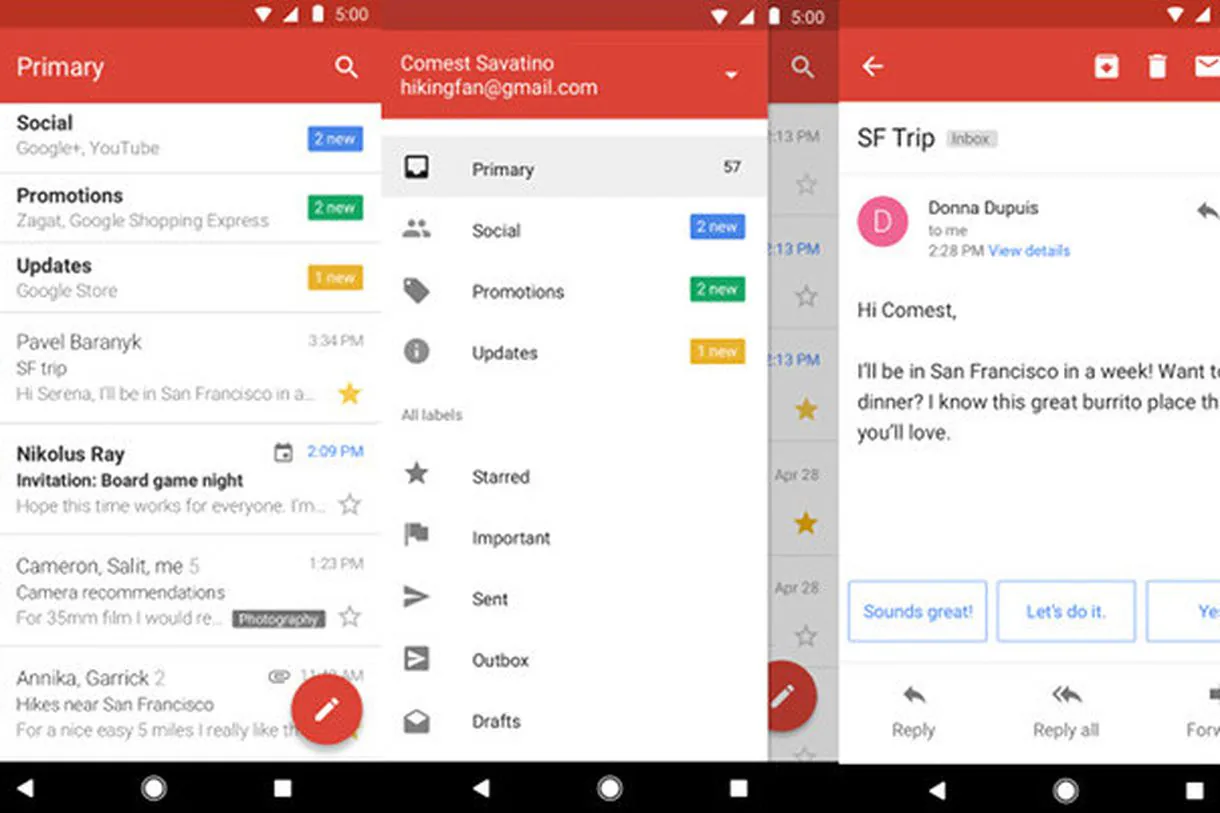 Google phát hành Gmail Go cho Android